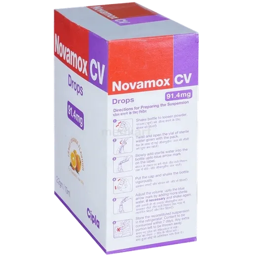 novamox cv 91.4mg drop 10 ml